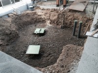 錦鯉 造園,庭池 錦鯉,造園 池,錦鯉池 低水配管