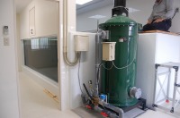 コンクリート水槽 アロワナ,コンクリート水槽 スーパーマリンろ過器