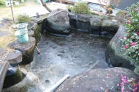 庭池 防水工事,庭池 FRP防水,池 水漏れ修理