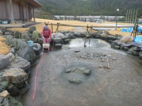 錦鯉 和風池,業者 和風鑑賞池,庭池 解体