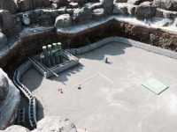 錦鯉 和風池,業者 和風鑑賞池,庭池 ブロック積み