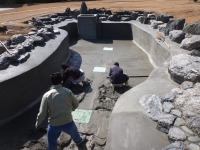 錦鯉 和風池,業者 和風鑑賞池,庭池 左官