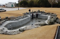 錦鯉 和風池,業者 和風鑑賞池,庭池 左官