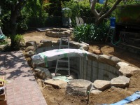 錦鯉 造園,庭池 錦鯉,造園 池,錦鯉池 渡り石