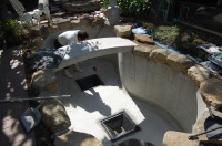 錦鯉 造園,庭池 錦鯉,造園 池,錦鯉池 池用塗料