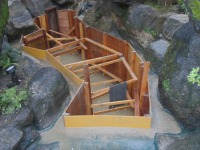 錦鯉池 作り,池 リフォーム,池 改修,庭池 業者