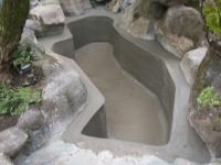 錦鯉池 作り,池 リフォーム,池 改修,庭池 左官