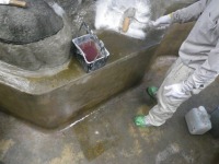 錦鯉池 作り,池 リフォーム,池 改修,庭池 業者