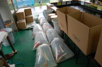 錦鯉 引越し,錦鯉 輸送,水槽車,,