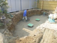 錦鯉 造園,庭池 錦鯉,造園 池,錦鯉池 作り