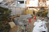 錦鯉 造園,庭池 錦鯉,造園 池,錦鯉池 ブロック