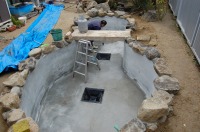 錦鯉 造園,庭池 錦鯉,造園 池,錦鯉池 池用塗料