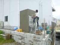 窓付水槽 アロワナ,5000水槽 アロワナ,FRP水槽 窓付,