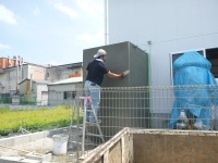 窓付水槽 アロワナ,5000水槽 アロワナ,FRP水槽 窓付,