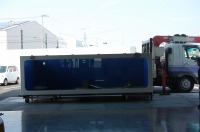 窓付水槽 アロワナ,5000水槽 アロワナ,FRP水槽 窓付,