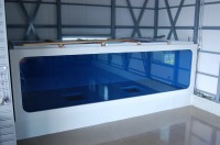 窓付水槽 アロワナ,5000水槽 アロワナ,FRP水槽 窓付,