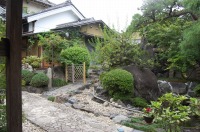 庭池 防水工事,庭池 FRP防水,池 水漏れ修理