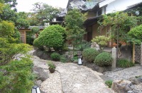 庭池 防水工事,庭池 FRP防水,池 水漏れ修理