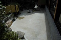 庭池 防水工事,庭池 FRP防水,池 水漏れ修理