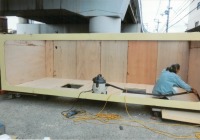 窓付水槽 アロワナ,5000水槽 アロワナ,FRP水槽 窓付,