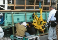 窓付水槽 アロワナ,5000水槽 アロワナ,FRP水槽 窓付,