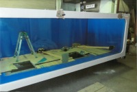 窓付水槽 アロワナ,5000水槽 アロワナ,FRP水槽 窓付,