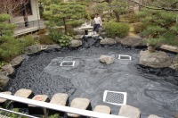 錦鯉 造園,スーパーマリン 濾過,庭池 業者,錦鯉池 集水ピット