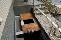 錦鯉 造園,スーパーマリン 濾過,庭池 業者,錦鯉池 沈殿槽