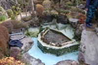 庭池 防水工事,庭池 FRP防水,池 水漏れ修理