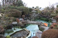 庭池 防水工事,庭池 FRP防水,池 水漏れ修理