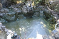 庭池 防水工事,庭池 FRP防水,池 水漏れ修理