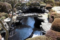 庭池 防水工事,庭池 FRP防水,池 水漏れ修理