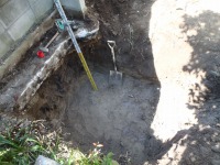 錦鯉 和風池,庭池 施工