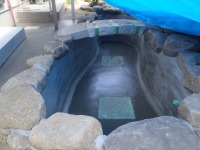 錦鯉 和風池,庭池 左官