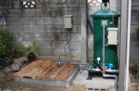 錦鯉 造園,庭池 錦鯉,造園 池,錦鯉池 スーパーマリンろ過器