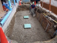 錦鯉 洋風池,錦鯉 和風池,錦鯉 底水配管