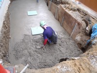 錦鯉 洋風池,錦鯉 和風池,錦鯉 コンクリート池