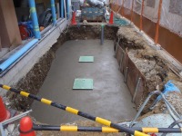 錦鯉 洋風池,錦鯉 和風池,錦鯉 コンクリート池