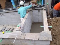 錦鯉 洋風池,錦鯉 和風池,錦鯉 石貼り