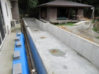 ドッグプール 施工,ドッグプール 工事,ドッグプール 濾過機