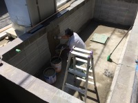 錦鯉 洋風池,錦鯉 和風池,錦鯉 左官