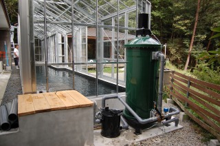 ドッグプール 施工,ドッグプール 工事,ドッグプール 濾過機