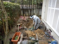 錦鯉 洋風池,錦鯉 和風池,錦鯉 コンクリート池