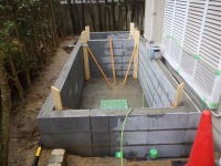 錦鯉 洋風池,錦鯉 和風池,錦鯉 コンクリート池