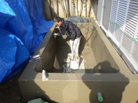 錦鯉 洋風池,錦鯉 和風池,錦鯉 コンクリート池