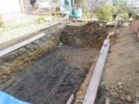 錦鯉 洋風池,錦鯉 和風池,錦鯉 コンクリート池