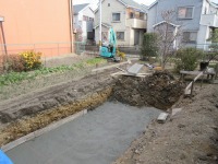 錦鯉 洋風池,錦鯉 和風池,錦鯉 コンクリート池