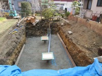 錦鯉 洋風池,錦鯉 和風池,錦鯉 底水配管