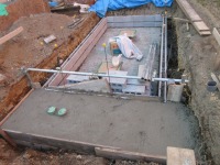 錦鯉 洋風池,錦鯉 和風池,錦鯉 コンクリート池