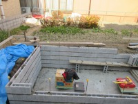 錦鯉 洋風池,錦鯉 和風池,錦鯉 コンクリート池